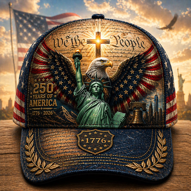 250 Years of America DMHA12808 Hat over full print