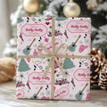 Have A Holly Dolly Christmas Wrapping Paper, Country Music Tribute Paper, Christmas Gift Wrap For Dolly Fan 686282