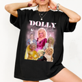Vintage 90s Bootleg Style Dolly Parton Memorial Shirt - Retro Country Graphic Tee 686048