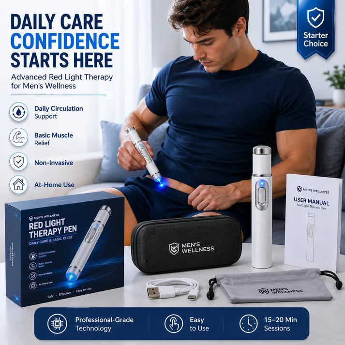 2026 New Advanced Acoustic Shockwave Therapy Device | Male Wellness & Muscle‑Joint Pain Relief