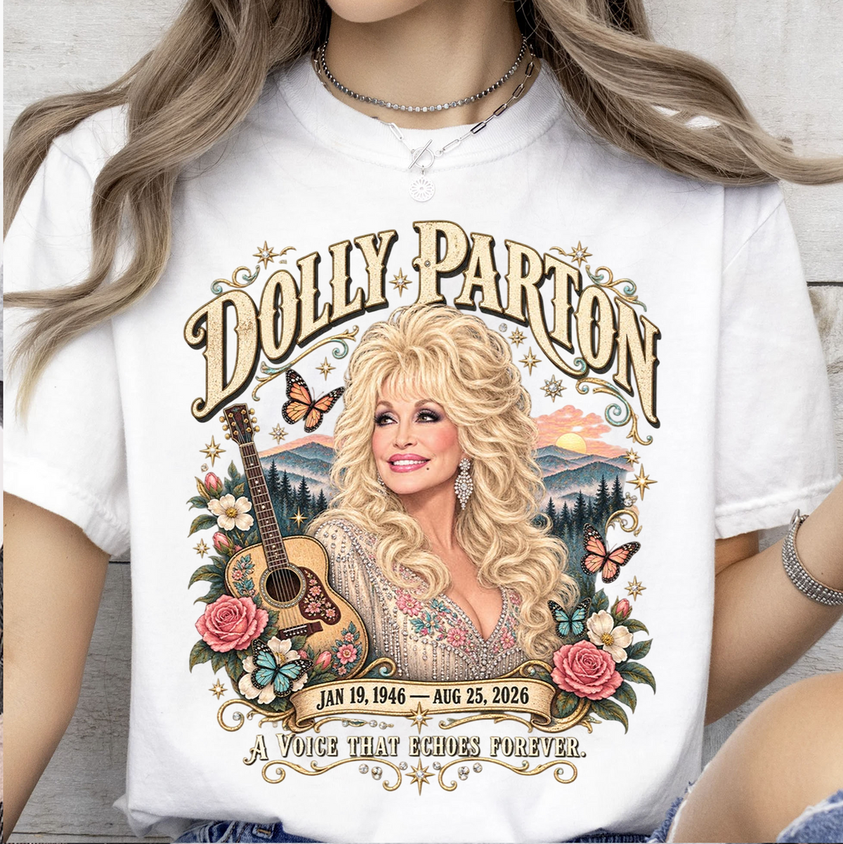 Dolly Parton Memorial Shirt, Vintage Country Music Tribute Tee 686036