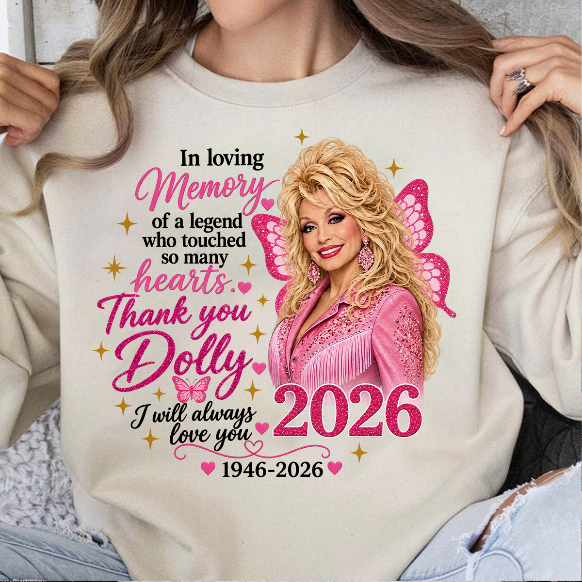 Dolly Parton Memorial Bright Shirt | I Will Always Love You Holiday Tee | Country Music Legend Tribute Gift 686067