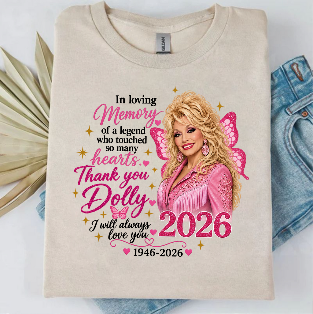 Dolly Parton Memorial Bright Sweater | I Will Always Love You Holiday Sweatshirt | Country Music Legend Tee 686067
