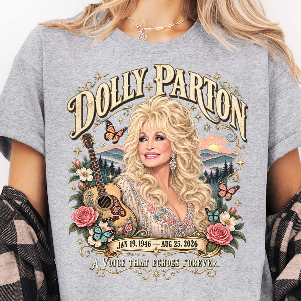 Dolly Parton Memorial Shirt, Vintage Country Music Tribute Tee 686036
