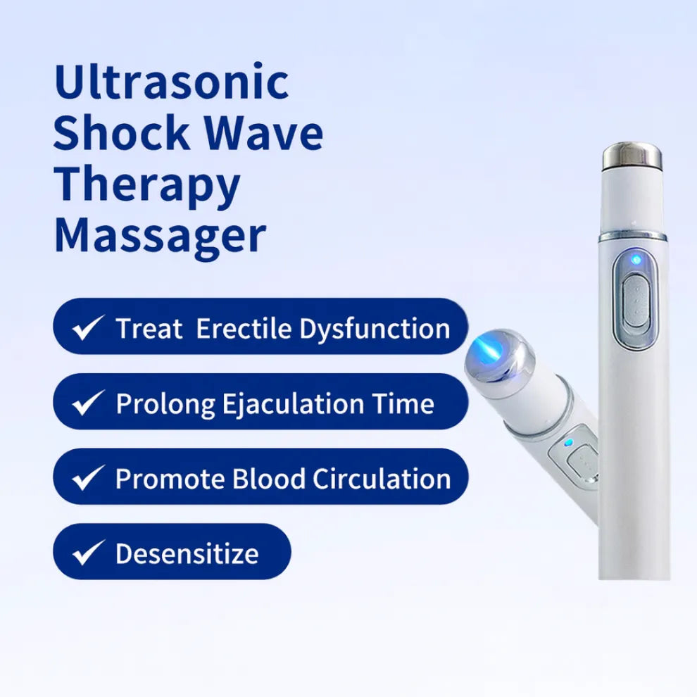 2026 New Advanced Acoustic Shockwave Therapy Device | Male Wellness & Muscle‑Joint Pain Relief