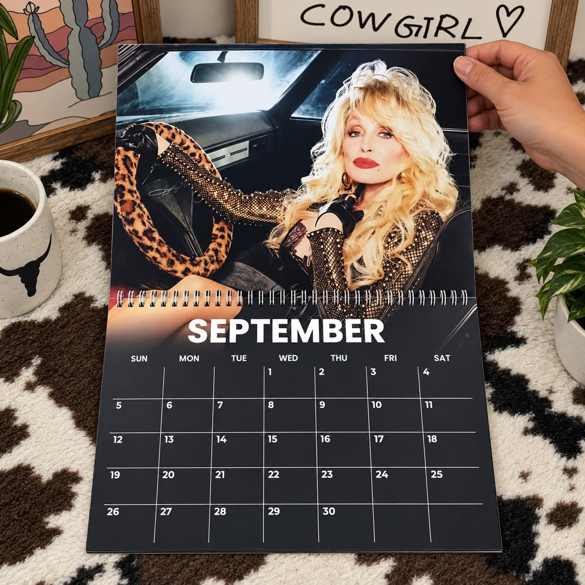 Dolly Parton 2027 Wall Calendar, Country Music Photo Calendar, Western Cowgirl Calendar, Dolly Fan Gift 686239 WFD