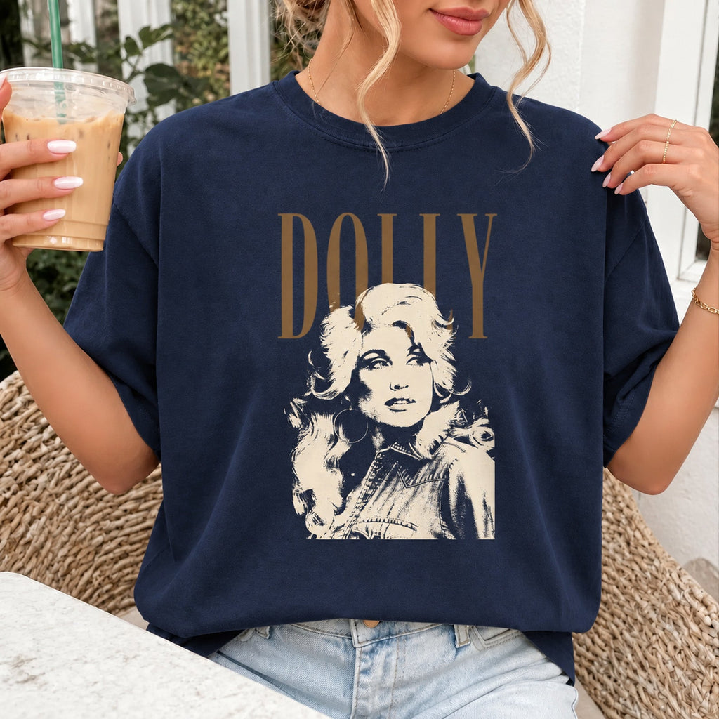 Dolly Parton Shirt, Vintage Country Music Graphic Tee, Retro Nashville Western T-Shirt, Dolly Fan Gift 686238