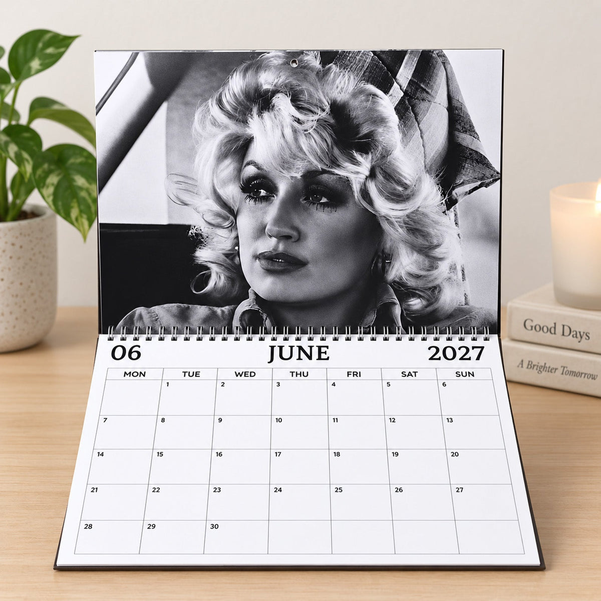 Dolly Parton 2027 Wall Calendar, Country Music Photo Calendar, Dolly Fan Gift, Western Cowgirl Decor 686246 WFD
