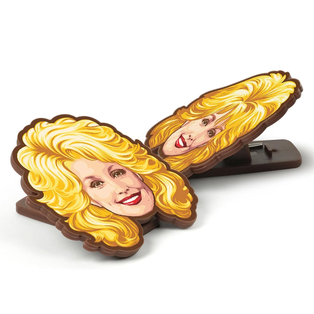 Dolly Parton Bag Clips Set of 4, Dolly-Inspired Iconic Hairstyle Food Storage Clips, Country Music Fan Gift 686183