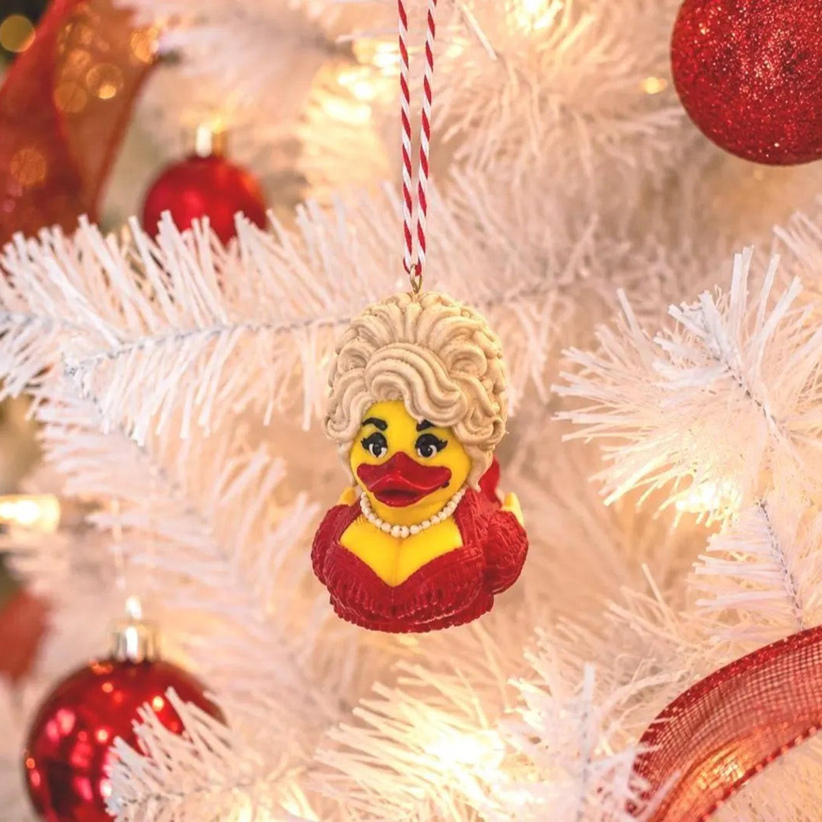 Dolly Duck Christmas Ornament, Country Music 3D Printed PLA Ornament, Dolly Fan Christmas Gift 686127 WFD